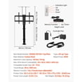 thumbnail image 6 of Vevor DDDSZJSJSVES3TZWNV1 32-70 in. Motorized TV Lift Stand Mount Bracket with Remote Control, 6 of 10