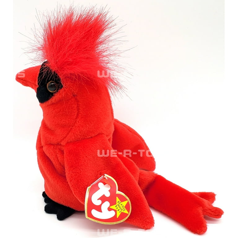 Ty Beanie Baby: Mac the Cardinal | Stuffed Animal | MWMT - Walmart.com