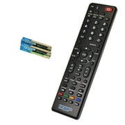 HQRP Télécommande TV pour Toshiba 55L7200U 55L7400U 55L7453DG 55L7463DG 55S41U 55SL412U LCD LED HD Smart TV 1080p 3D Ultra 4K