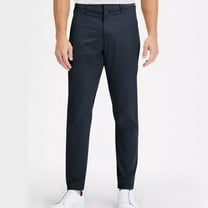 Muscularfit Blue Mens Business Casual Pants Big & Tall Slacks Slim Straight-Leg Chinos Long Golf Pants,XXXXL