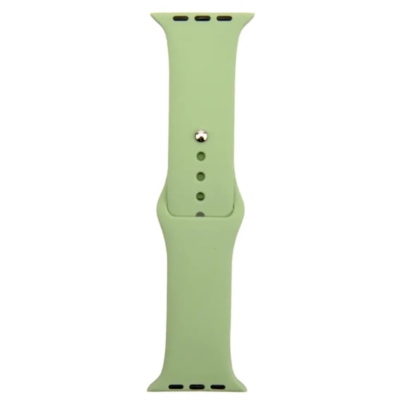 Correa silicona clasica para appletwatch 42/44mm S color verde menta compatible con todas las series 8 7 6 SE 5 4 3 2 1 Ultra