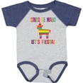thumbnail image 3 of Inktastic Cinco De Mayo Pinata Lets Fiesta Girls Baby Bodysuit, 3 of 5
