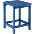 thumbnail image 2 of Costway Table d'Appoint Adirondack de Patio 18 Pouces Résistant aux Intempéries en HDPE pour Jardin Bleu Marine, 2 of 10