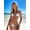 White, variant on Solid color bikini set,size S-L