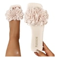 thumbnail image 5 of Women's Flat Flip Flops Square Toe Soft Sole Open-Toe Flower Comfortable Spring Summer Beach Slippers,Size 36-43, 5 of 9