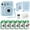 Pastel Blue, variant on Fujifilm Instax Mini 12 Instant Camera + 60 Photo Prints + Quality Photo Value Bundle, Case, Decoration Stickers, Frames, Photo Album, (Pastel Blue)