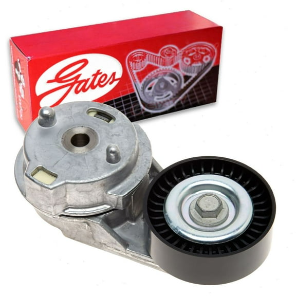 Gates DriveAlign Drive Belt Tensioner Assembly compatible with Jeep Wrangler 3.8L V6 2007-2011