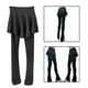 thumbnail image 5 of Pantalones Largos de Patinaje para Niñas Vestido de Patinador Cálido Leggings Medias de Compresión Entrenamiento - L Sunnimix Pantalones de patinaje artístico sobre hielo, 5 of 8