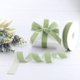 thumbnail image 2 of EcoNesxp Ruban de Velours Vert Sauge 1 Pouces Ruban de Velours Simple, 2 of 5