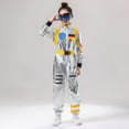 thumbnail image 5 of uikmnh Long Sleeve Romper Boys and Girls Astronaut Carnival Play Performance Jumpsuit for Space Themed Parties and Dress Up Size:7-9 Years, 5 of 9