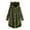 Army Green, variant on Clearance under 10.00 LYXSSBYX Winter Coats for Women Clearance Women's Keep Warm Button Down Cardigan Hoodies Cat Ears Irregular Plush Solid Hooded Coat Tops