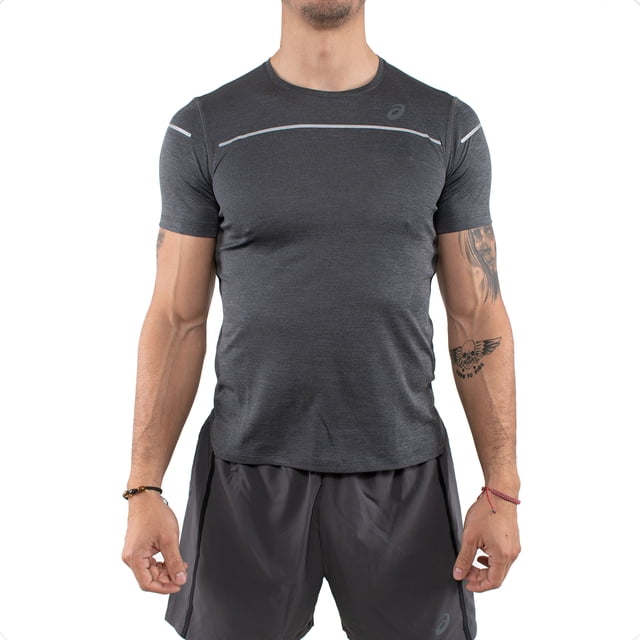 Playera Asics Hombre Lite-Show SS Top Gris 2011A2730779