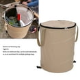 thumbnail image 4 of Mioren Camping Trash CanCamping Trash Can Large Capacity Portable Foldable Pop Up Utility Container With Lid For Outdoor Camping Picnic Gardening 600D Oxford Cloth 10 Gallons 37 8L, 4 of 7