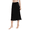 Black, variant on Lady 100% Mulberry Silk Half Slips Skirts Knit Silk Long Skirt Extender Petticoat