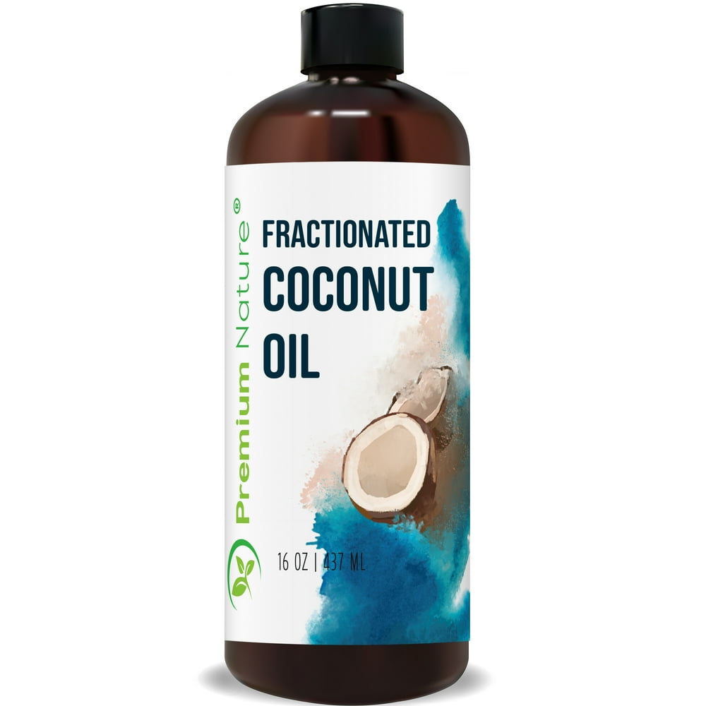 Fractionated Coconut Oil Natural & Pure Odorless for Skin & Hair