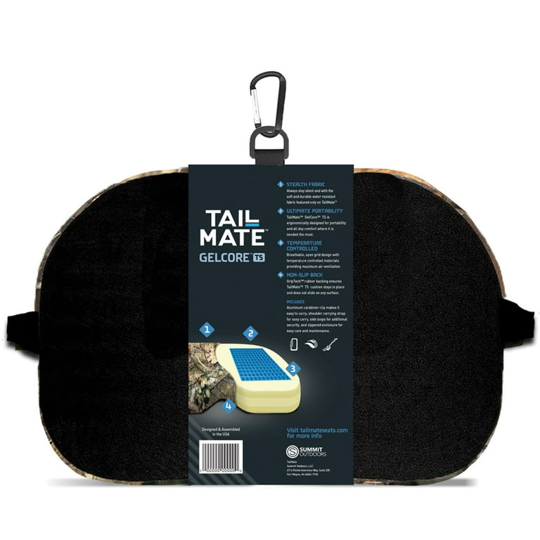 Tail Mate GelCore Hunting Seat Cushion, Mossy Oak