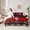 Red 05, variant on Feelyou Fashion Aztec Twin Bedding Sets 7pcs, Navy Damask Triangle Bedding Comforter Set