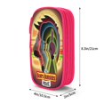 thumbnail image 5 of Bob's Burgers Big Capacity Pencil Case, Aesthetic Pen Pouch Storage Bag, Office Supplies Organizer, Pen Cases Pencil Bag with Multiple Compartments, 5 of 7