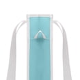 thumbnail image 2 of Bolsa Tote Popgear, Verde Aqua, Vertical con Asas Blancas, 2 of 4