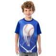 thumbnail image 5 of Athletic Works Boys Active Solid and Print Short Sleeve T-Shirts, 3-Pack, Sizes 4-18 & Husky, 5 of 14