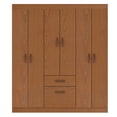 thumbnail image 1 of Ropero Skal 6 Puertas, 1 cajón Color Canela, 1 of 6