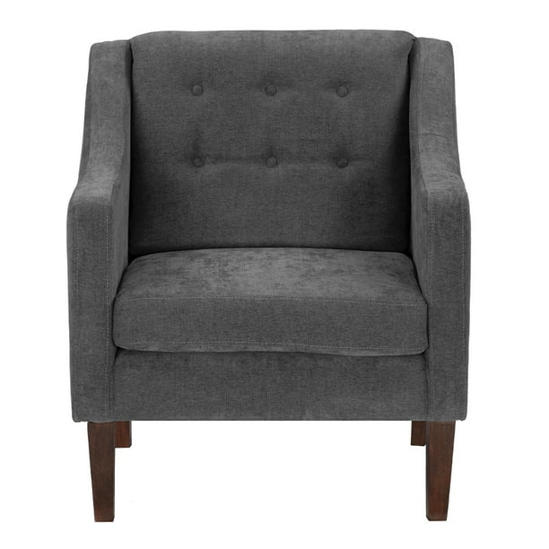 Sillón Milton Dicasa 1 Plaza Gris Oscuro