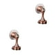 thumbnail image 4 of Speravity Tope de puerta de acero sin clavos, soporte antioxidante silencioso, accesorios para muebles montados en la pared, baño, inodoro, bronce rojo Bronce Rojo Clásico 2piezas Speravity CBP491347, 4 of 6