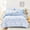 Blue White-Queen / Full, variant on - Floral Quilt Set Coquette Cottagecore Shabby Chic Flower For Women Teen Reversible Lightweight Bedspread Coverlet 3 Pieces Terracotta Cream Queen/full Size