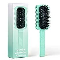 Koudindg Curly Hair Brush Defining, Volume Curl Defining Brush for Effortlessly Detangling Shaping and Styling Women's Curls, Waves & Coils