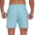 thumbnail image 7 of Men Cargo Pants Pockets Lightweight Beach Vacation Shorts Plain Drawstring Elastic Waist Athletic Shorts with Storage Bag, 7 of 7