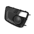 thumbnail image 3 of Black ABS Fog Light Cover Replacement for Subaru WRX 2015-2017, Driver Side (Left), Honeycomb Non-Permeable Design Without Fog Light Hole, Original Style, OEM Part Number 57731VA030, GZ.D186WL, 3 of 6