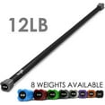 thumbnail image 2 of Yes4All Total Body Weighted Workout Bar, for Exercise, Therapy, Aerobics, Yoga, Strength Training - 12lbs, 2 of 6