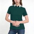 thumbnail image 2 of PFRNLF Polo Shirts for Women UPF 50+ Short Sleeve Sun Protection Moisture Wicking Golf Polos Collared Shirt, 2 of 7