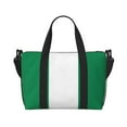 thumbnail image 2 of Travel Duffle Bag Flag Of Nigeria Weekender Overnight Gym Tote Shoulder Bag Workout Duffel Bag For Women Men, 2 of 6
