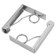 thumbnail image 1 of Set of 2 large stainless steel spring tablecloth clips, 1 of 4