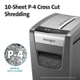 thumbnail image 3 of Kensington Shredder - M100S Crosscut Shredder (K52076AM), 3 of 9