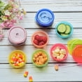 thumbnail image 2 of Youngever 9 Pack Snack Containers, Meal Prep Containers, Sauce Containers, Small Food Storage Containers with Lids, Condiment Cups Containers with Lids, Dressing Container (2 Ounce), 2 of 4