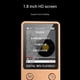 thumbnail image 4 of Reproductor multimedia MP4 con pantalla LCD mini, compatible con tarjeta TF de 32 GB, reproductor MP4 ultrafino con FM, libro electrónico, 4 of 11