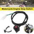 thumbnail image 4 of Motorcycle Engine Stop Start Switch Switch Button for ATV, 4 of 6