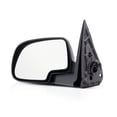 thumbnail image 4 of For Chevy Silverado 2500 1999 2000 Door Mirror Driver Side | Power Remote | Non-Heated | Chrome | Replacement For 335-5401L3EC, 15172247 | GM1320174, 4 of 9