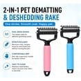 thumbnail image 4 of Vedaeyer Dog Brush -Dog Brush for Long Haired Dogs，Deshedding Brush for Cats, 4 of 7