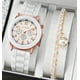 thumbnail image 1 of Reloj de cuarzo estilo mujer en vivo Reloj clásico sencillo con correa de piel sintética Reloj de mujer, 1 of 6