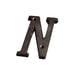 thumbnail image 4 of Wosthever Letras de metal para puertas, decoración efectiva para el hogar, números de casa, letrero Retro 3D, letrero de casa N norte 10Conjunto, 4 of 6