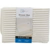 Mainstays 21" x 21" White Cushioned Shower Mat, 1 Each