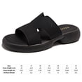 thumbnail image 2 of Zapatillas cómodas de suela gruesa para mujer antideslizantes para playa a fuego lento, 2 of 9