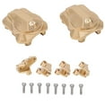 thumbnail image 3 of RC Crawler Upgrade Parts, Car Model Accessories Trx4 Brass Bridge Cover Wear  Easy To Install  for Trx4 Full Range Of Models, 3 of 8