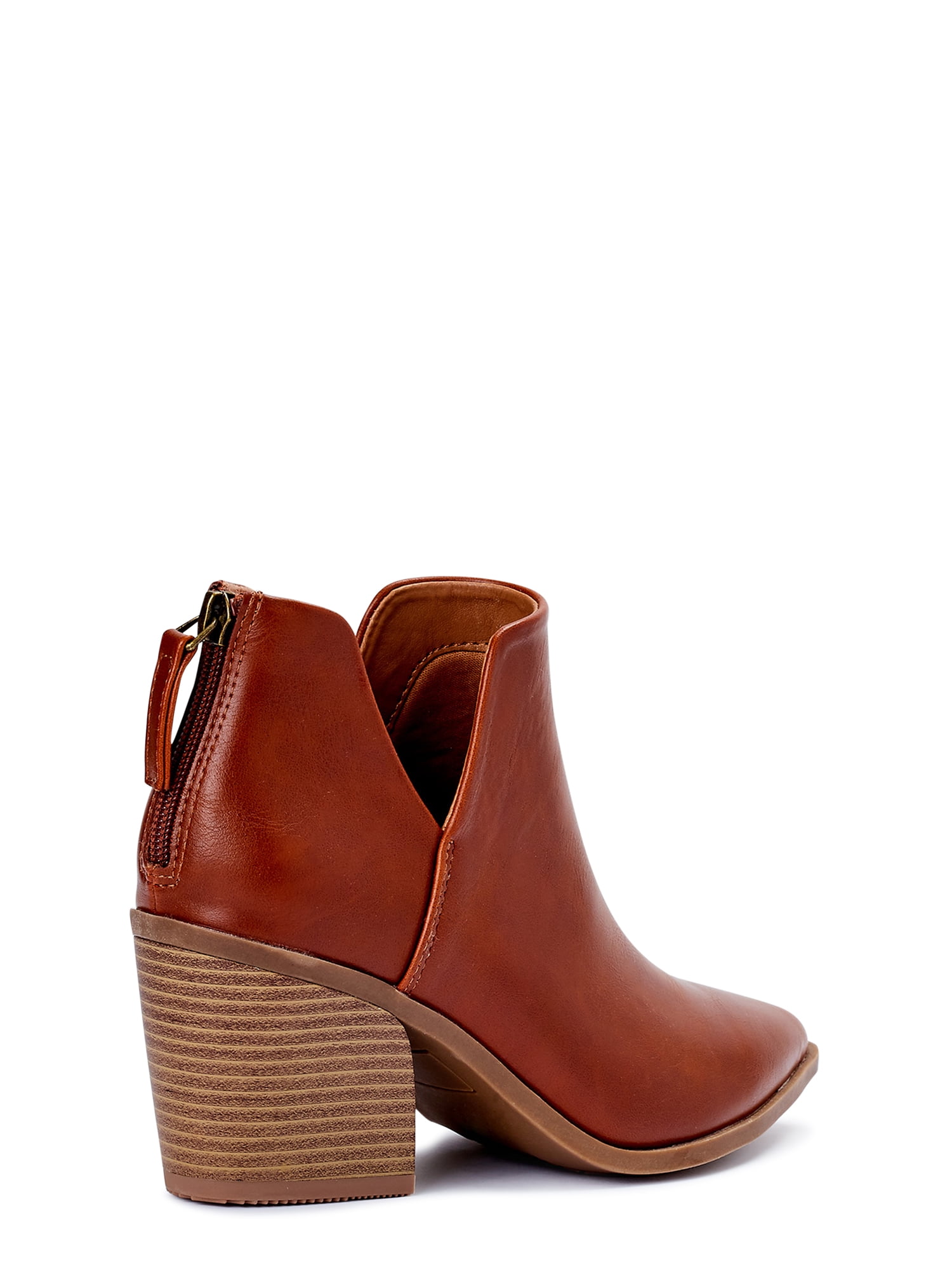 Scoop Women's Block Heel Cutout Bootie