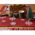 thumbnail image 3 of HESHENG Christmas Table Runner – Holiday Table Runners for Dining Room, Snowflake Snowman Table Runner for Christmas Table Decorations, 3 of 10