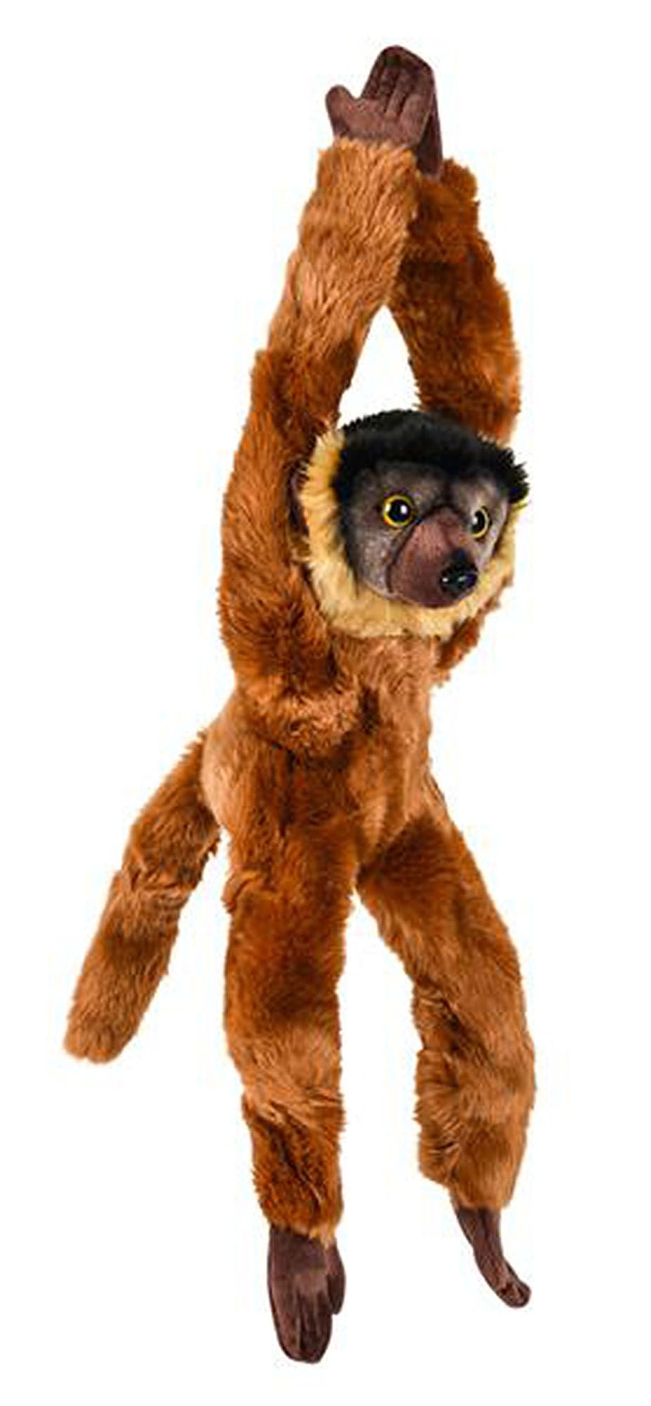 hanging stuffed monkey