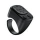 thumbnail image 1 of Control de desplazamiento Obturador de cámara Cargable Conexión estable Control remoto Bluetooth con la punta del dedo Negro, 1 of 9